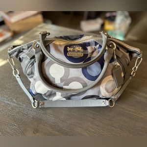Coach Sateen Purse & Wristlet Set